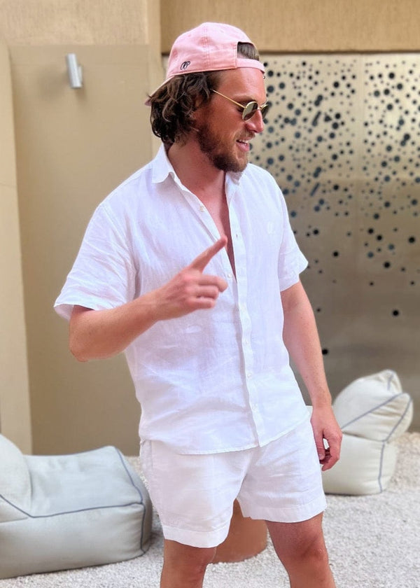 PIETER PETROS PP Natural Set PP Natural Set - White PIETER PETROS | PP NATURAL SET - WHITE Peter Petros peterpetros PieterPetros sustainable luxury fashion designer brand natural fabrics natural fashion