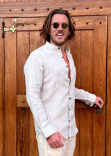 PIETER PETROS PP Shirts Monte-Carlo Male - Oatmeal