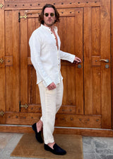 PIETER PETROS PP Shirts Monte-Carlo Male - Oyster