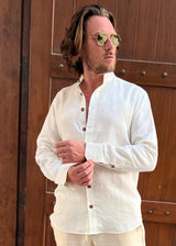 PIETER PETROS PP Shirts Monte-Carlo Male - Oyster