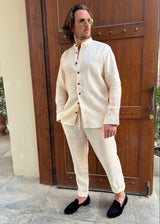 PIETER PETROS PP Shirts Monte-Carlo Male - Vanille
