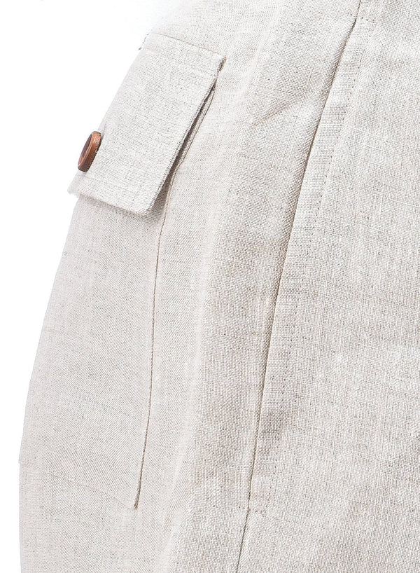 PIETER PETROS PP swim shorts PP swim shorts - Oatmeal PIETER PETROS | PP SWIM SHORTS - OATMEAL Peter Petros peterpetros PieterPetros sustainable luxury fashion designer brand natural fabrics natural fashion