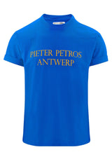 PIETER PETROS Pieter Petros T-shirts PP Tee Science Blue HER