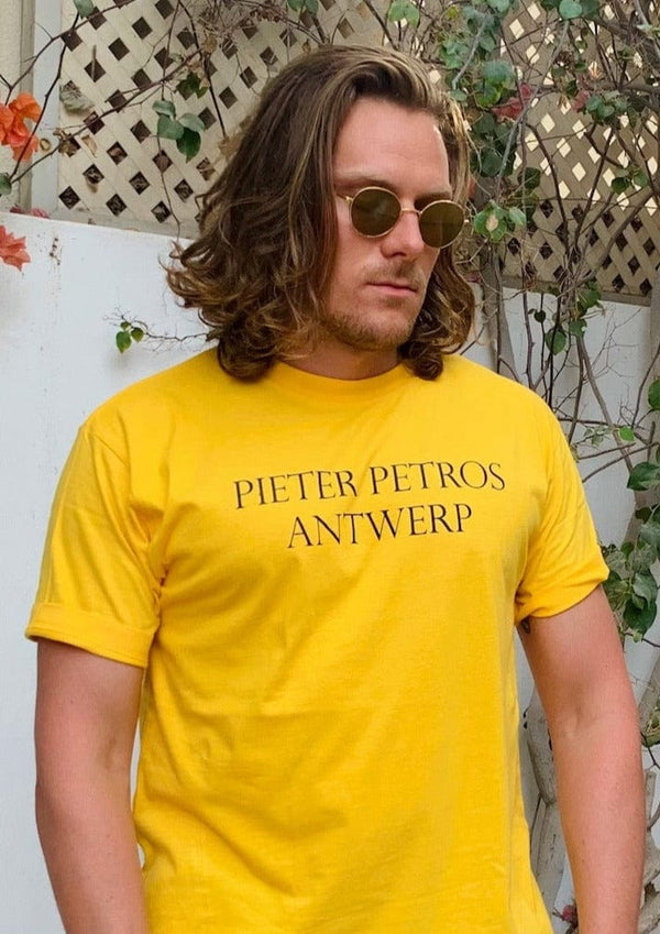 PIETER PETROS Pieter Petros T-shirts PP Tee Sunglow