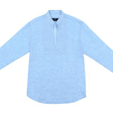 Cuba Linen Shirt - Blue - PIETER PETROS ® STORE