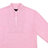 Cuba Linen Shirt - Pink - PIETER PETROS ® STORE