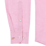 PIETER PETROS PP Shirts HER Male Linen Shirt - Pink PIETER PETROS | PP LINEN SHIRT MALE - PINK Peter Petros peterpetros PieterPetros sustainable luxury fashion designer brand natural fabrics natural fashion