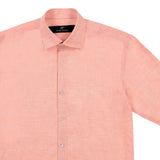 Laos Linen Shirt - Orange - PIETER PETROS ® STORE