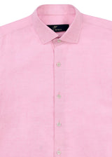 Laos Linen Shirt - Pink - PIETER PETROS ® STORE