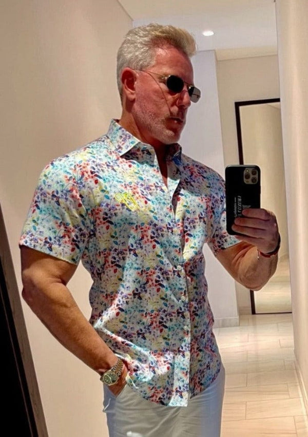 PIETER PETROS PP Shirts MYKONOS I PIETER PETROS | PP DESIGNER SHIRT MYKONOS I Peter Petros peterpetros PieterPetros sustainable luxury fashion designer brand natural fabrics natural fashion