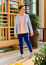 PIETER PETROS PP Trousers PP Trousers 100% Cotton - Blue