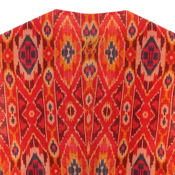 PIETER PETROS PP Waistcoats Monte Carlo Gillet PIETER PETROS | PP SILK GILLET MONTE-CARLO I Peter Petros peterpetros PieterPetros sustainable luxury fashion designer brand natural fabrics natural fashion