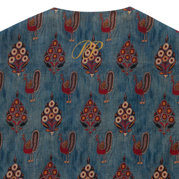 PIETER PETROS PP Waistcoats Prosperity Gillet PIETER PETROS | PP SILK GILLET PROSPERITY I Peter Petros peterpetros PieterPetros sustainable luxury fashion designer brand natural fabrics natural fashion