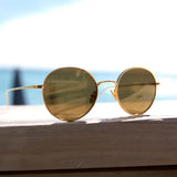 PIETER PETROS sunglasses Sunglasses - 24 Karat Gold PIETER PETROS | PP SUNGLASSES GOLD EDITION Peter Petros peterpetros PieterPetros sustainable luxury fashion designer brand natural fabrics natural fashion