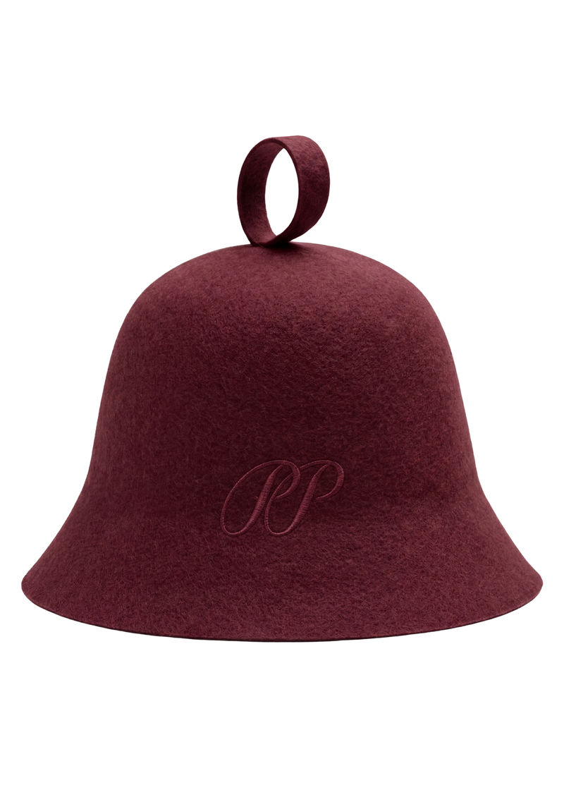 PP Sauna Hat - Wine