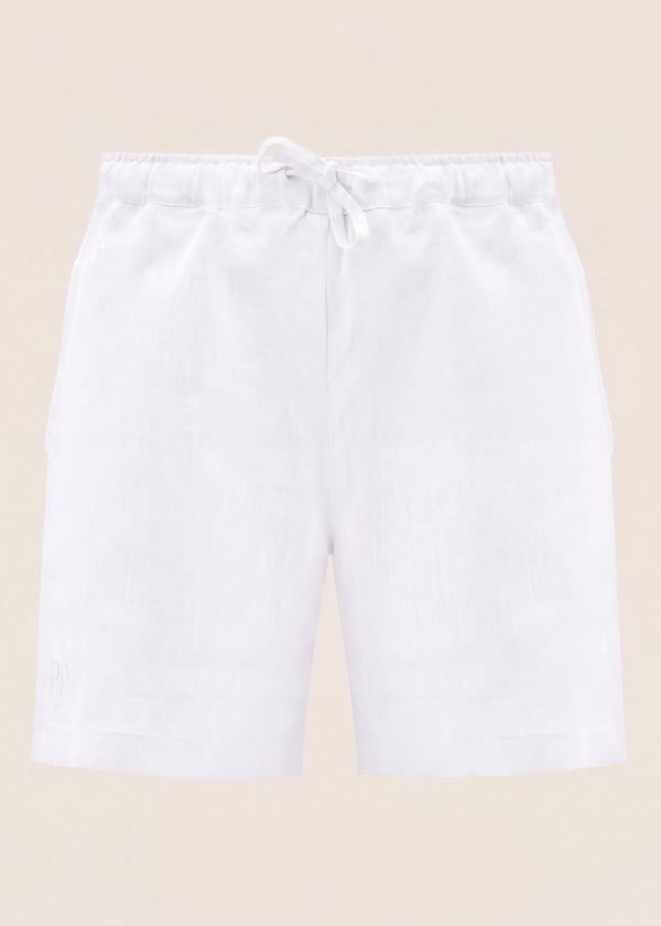 PP Tennis Shorts - White