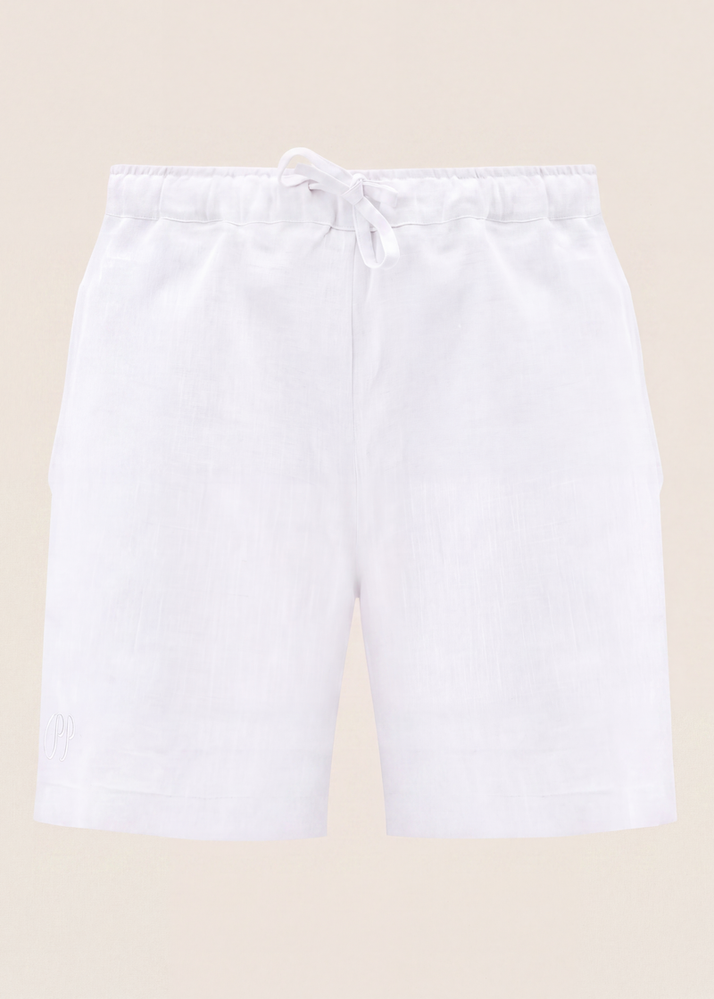 PP Tennis Shorts - White