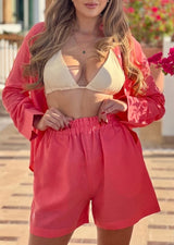 PIETER PETROS ® Linen Ladies Set - Dubarry Linen Ladies Set - Very Comfortable - Perfect for the Beach Peter Petros peterpetros PieterPetros sustainable luxury fashion  designer brand  natural fabrics natural fashion