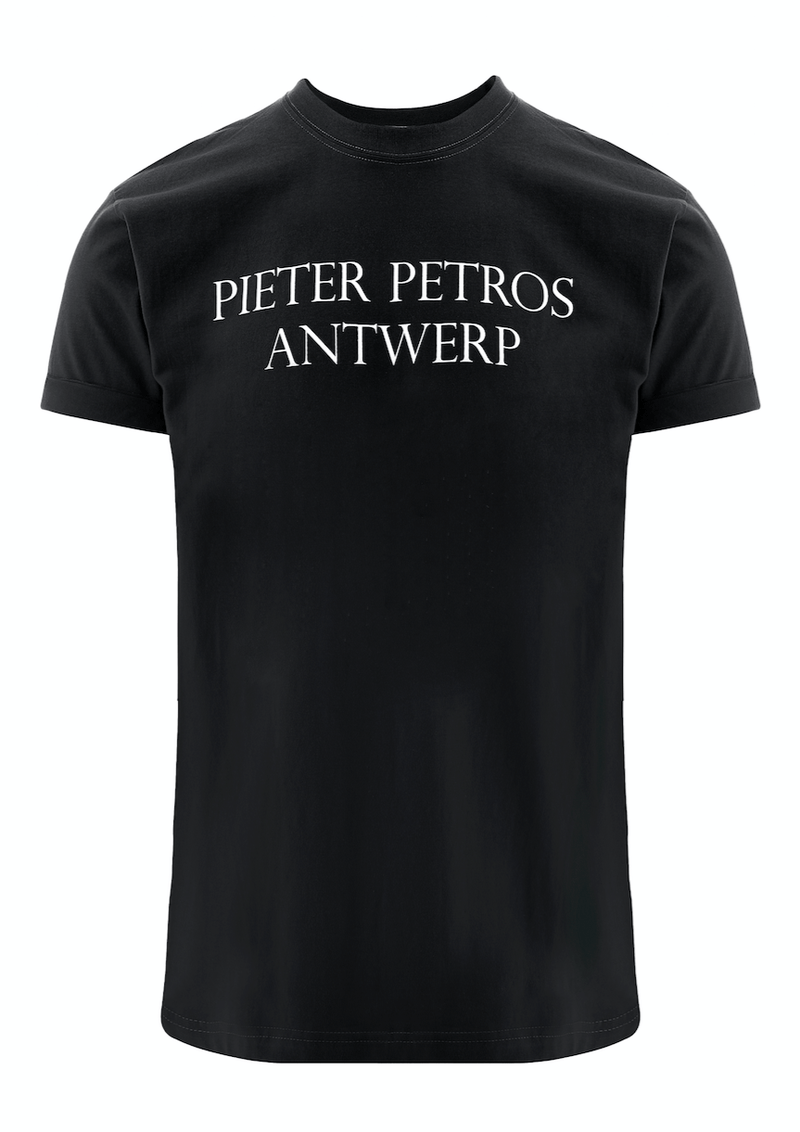 PIETER PETROS Pieter Petros T-shirts PP Tee Black HER