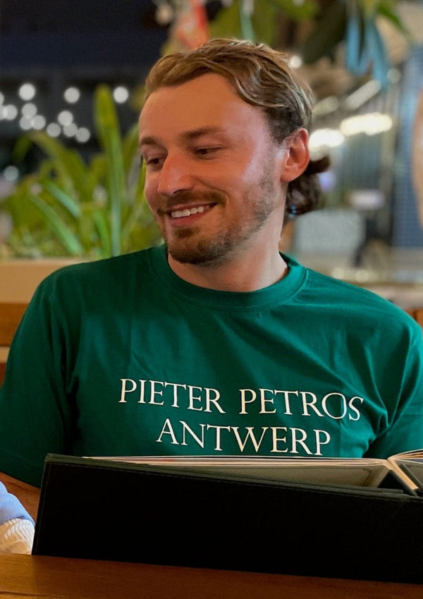 PIETER PETROS Pieter Petros T-shirts PP Tee Deep Sea