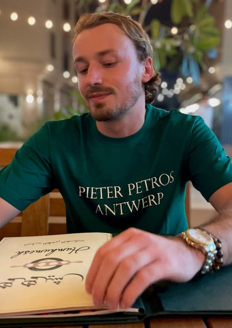 PIETER PETROS Pieter Petros T-shirts PP Tee Deep Sea