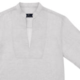 Cuba Linen Shirt - Grey - PIETER PETROS ® STORE