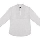 Cuba Linen Shirt - Grey - PIETER PETROS ® STORE