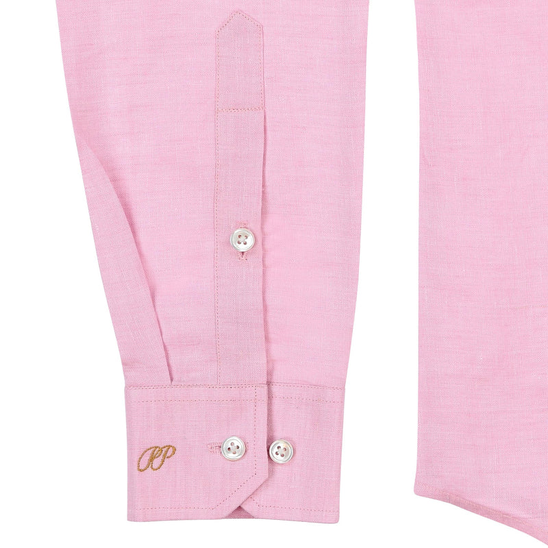 PIETER PETROS PP Shirts HER Male Linen Shirt - Pink