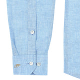 Laos Linen Shirt - Blue - PIETER PETROS ® STORE