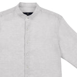 Male Linen Shirt - Grey - PIETER PETROS ® STORE